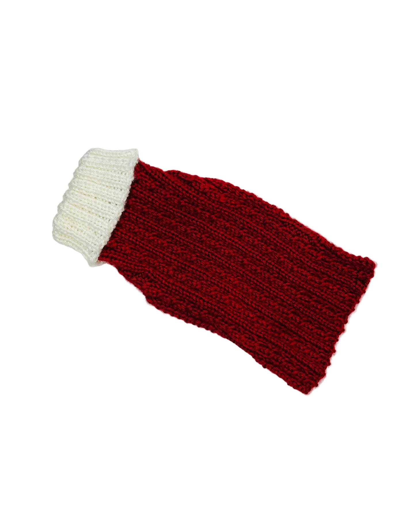 Hand Knitted Dog Turtleneck Sweater