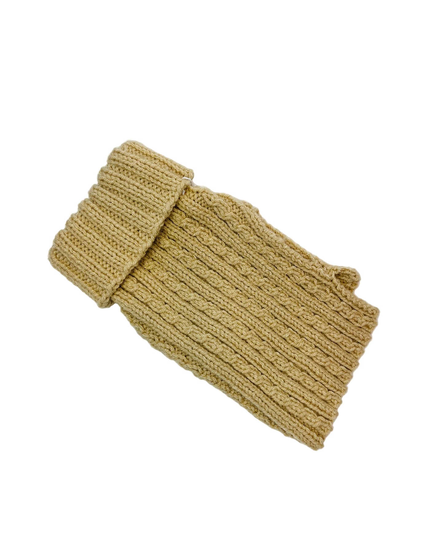 Hand Knitted Dog Turtleneck Sweater