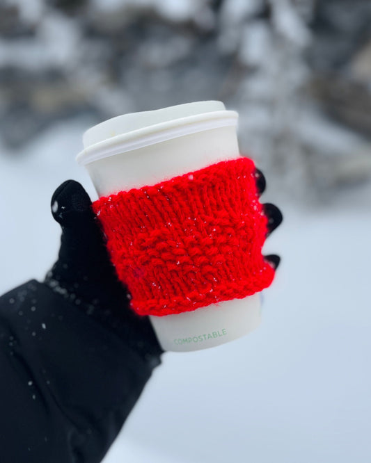 Valentines Heart To-Go Cup Sleeves