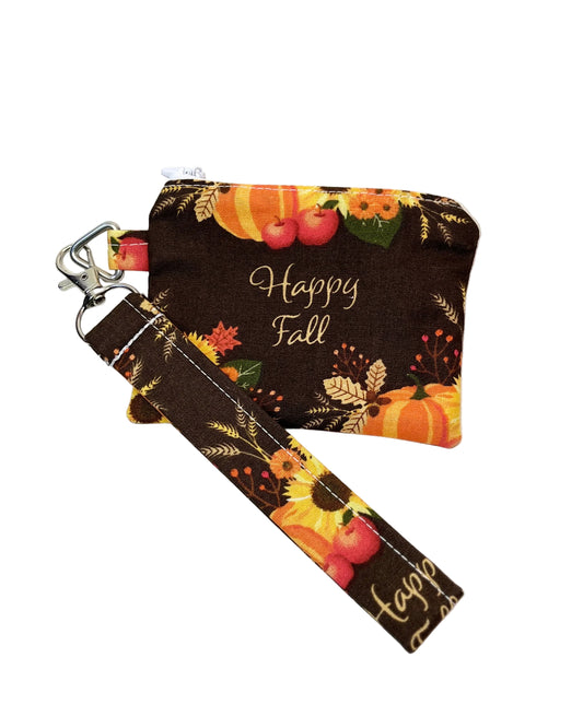 Fall Themed Mini Coin Purse