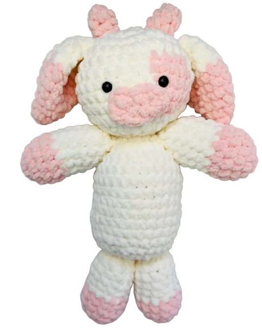 Amigurumi Strawberry Cow Plush
